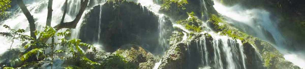 Lapopu waterfall in Sumba