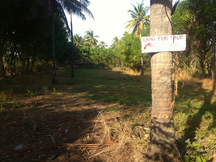 Gili Air real estate - freehold land - sold
